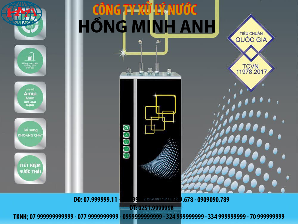 C&ocirc;ng nghệ lọc RO 9 l&otilde;i, 1 v&ograve;i 05